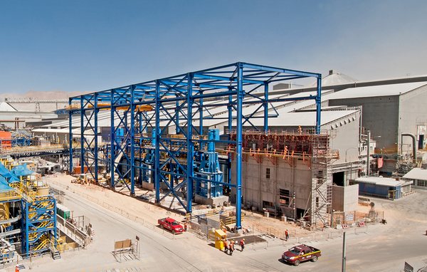 Contrato EPC Servicio Reemplazo Molinos de Repaso Planta Concentradora