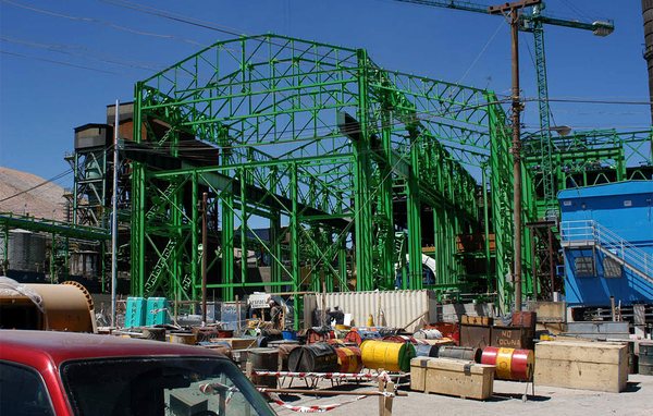 Montaje Electromecánico Proyecto Cambio Tecnológico Fundición Potrerillos