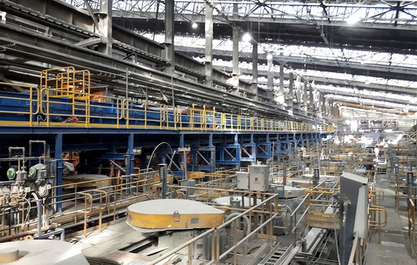 Montaje de Estructura y Canaleta Colectora Overflow – Proyecto Celdas de Flotación