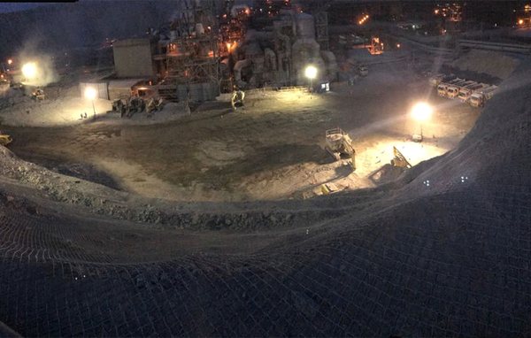 Obras de Saneamiento y Construcción de Plataformas para Plantas de Doble Contacto