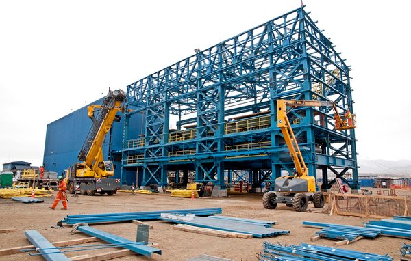 Construcción y Montaje Planta de Filtrado Puerto Punta Totoralillo