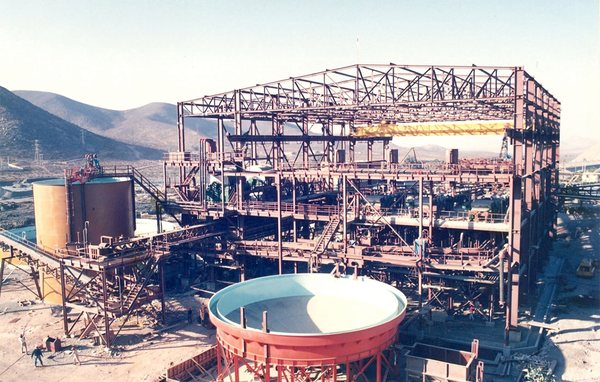 Construcción y Montaje Planta Pellet Feed en Romeral IV Región