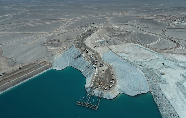 Construcción del Depósito de Relaves (TSF)