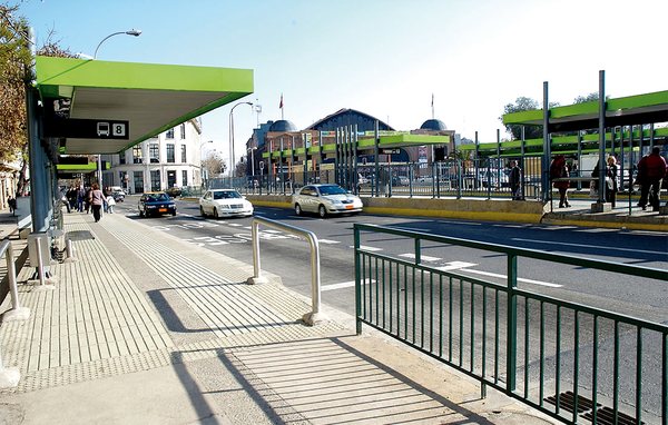 Transantiago, Paradero El Mercado, Región Metropolitana
